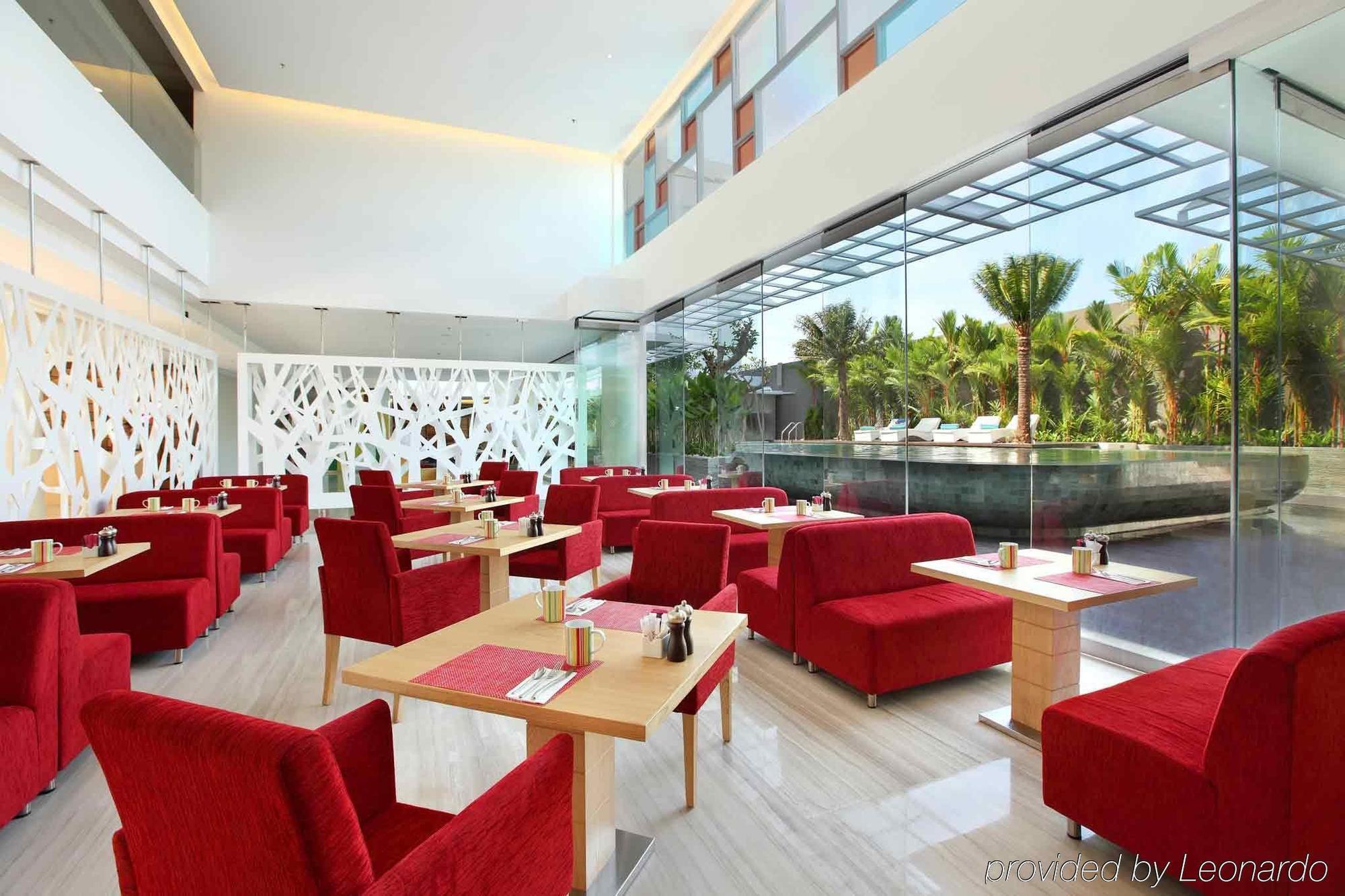 Harvestland Hotel Bali クタ レストラン 写真