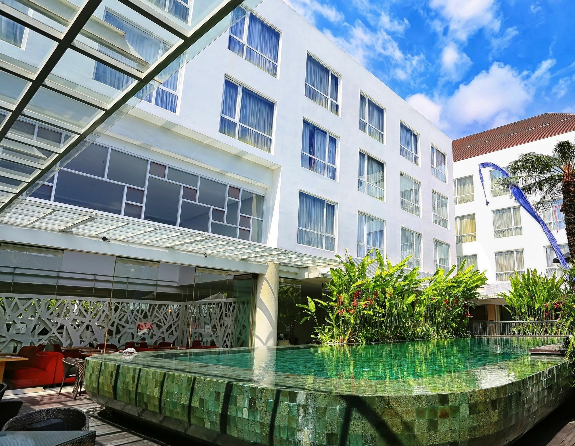 Harvestland Hotel Bali クタ エクステリア 写真